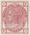 FindYourStampsValue: Great Britain (United Kingdom): Queen Victoria - Three Pence Rose