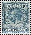 FindYourStampsValue: Great Britain (United Kingdom): King George V - Ten Pence