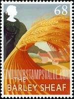 FindYourStampsValue: Great Britain (United Kingdom): Pub Signs - The Barley Sheaf, Bodmin