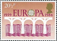 FindYourStampsValue: Great Britain (United Kingdom): Europa - Bridge