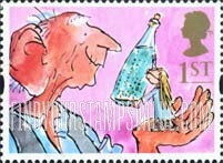 FindYourStampsValue: Great Britain (United Kingdom): Greetings, Children's Characters - Big Friendly Giant, Sophie