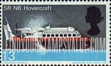 FindYourStampsValue: Great Britain (United Kingdom): British Technology - SR N6 Hovercraft
