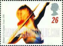 FindYourStampsValue: Great Britain (United Kingdom): 1996 Summer Olympic, Paralympic Games, Atlanta - Javelin