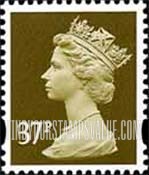 FindYourStampsValue: Great Britain (United Kingdom): Machin Definitives - Queen Elizabeth II