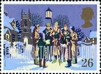 FindYourStampsValue: Great Britain (United Kingdom): Christmas - Caroling