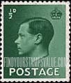 FindYourStampsValue: Great Britain (United Kingdom): Edward VIII - Half Penny