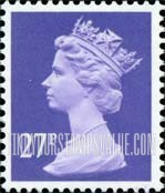 FindYourStampsValue: Great Britain (United Kingdom): Machin Definitives - Queen Elizabeth