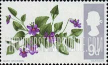 FindYourStampsValue: Great Britain (United Kingdom): British Flora - Dog Violet