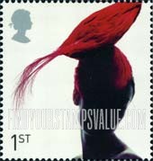 FindYourStampsValue: Great Britain (United Kingdom): Women's Hats - Hat designed by Pip Hackett