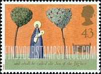 FindYourStampsValue: Great Britain (United Kingdom): Christmas - Madonna and Child