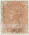 FindYourStampsValue: Great Britain (United Kingdom): Queen Victoria - Four Pence Vermilion