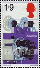 FindYourStampsValue: Great Britain (United Kingdom): British Discoveries - Television Camera
