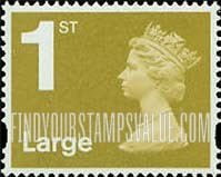 FindYourStampsValue: Great Britain (United Kingdom): Machin Definitives - Queen Elizabeth II