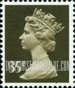 FindYourStampsValue: Great Britain (United Kingdom): Machin Definitives - Queen Elizabeth