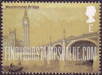 FindYourStampsValue: Great Britain (United Kingdom): Thames River Bridges in London - Westminster