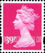 FindYourStampsValue: Great Britain (United Kingdom): Machin Definitives - Queen Elizabeth
