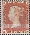 FindYourStampsValue: Great Britain (United Kingdom): Queen Victoria - Penny Red