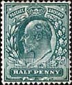 FindYourStampsValue: Great Britain (United Kingdom): King Edward VII - Half Penny