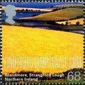 FindYourStampsValue: Great Britain (United Kingdom): Nothern Ireland Scenery - Islandmore, Strangford Lough