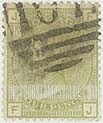 FindYourStampsValue: Great Britain (United Kingdom): Queen Victoria - Four Pence Pale Olive Green