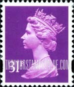 FindYourStampsValue: Great Britain (United Kingdom): Machin Definitives - Queen Elizabeth