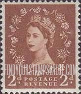 FindYourStampsValue: Great Britain (United Kingdom): Queen Elizabeth, booklet stamp