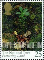 FindYourStampsValue: Great Britain (United Kingdom): National Trust, Centenary - Protecting Land