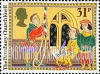 FindYourStampsValue: Great Britain (United Kingdom): Christmas, Customs - The Dewsbury Church Knell