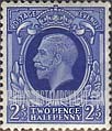FindYourStampsValue: Great Britain (United Kingdom): King George V - Two Pence Half Penny