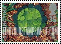 FindYourStampsValue: Great Britain (United Kingdom): Springtime - Hazel Leaves