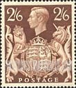 FindYourStampsValue: Great Britain (United Kingdom): King George VI and Royal Arms
