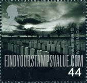 FindYourStampsValue: Great Britain (United Kingdom): Soldiers - World Wars, Cemetery