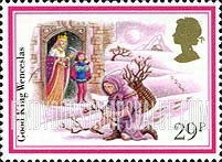 FindYourStampsValue: Great Britain (United Kingdom): Christmas Carols - Good King Wenceslas