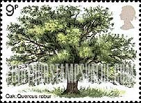 FindYourStampsValue: Great Britain (United Kingdom): Tree Planting Year - Oak
