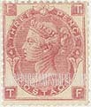 FindYourStampsValue: Great Britain (United Kingdom): Queen Victoria - Three Pence Rose