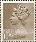 FindYourStampsValue: Great Britain (United Kingdom): Machin Definitives - Queen Elizabeth