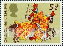 FindYourStampsValue: Great Britain (United Kingdom): Great Britons - Owain Glyndwr