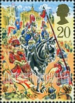 FindYourStampsValue: Great Britain (United Kingdom): The Lord Mayor's Show, London - Drummer, Cavalrymen and Mansion House