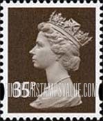 FindYourStampsValue: Great Britain (United Kingdom): Machin Definitives - Queen Elizabeth II