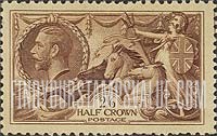 FindYourStampsValue: Great Britain (United Kingdom): King George V - "Britannia Rule the Waves"