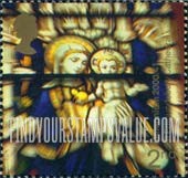 FindYourStampsValue: Great Britain (United Kingdom): Spirit & Faith - Stained Glass Window, St. Edmundsbury Cathedral Project