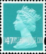 FindYourStampsValue: Great Britain (United Kingdom): Machin Definitives - Queen Elizabeth