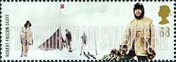 FindYourStampsValue: Great Britain (United Kingdom): Adventurers - Robert Falcon Scott, Antarctic Explorer