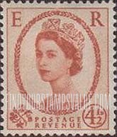 FindYourStampsValue: Great Britain (United Kingdom): Queen Elizabeth