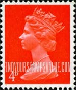 FindYourStampsValue: Great Britain (United Kingdom): Machin Definitives - Queen Elizabeth