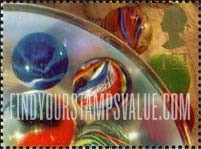 FindYourStampsValue: Great Britain (United Kingdom): Memories - Marbles, Booklet Stamp