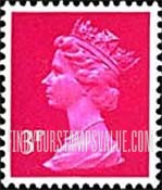 FindYourStampsValue: Great Britain (United Kingdom): Machin Definitives - Queen Elizabeth
