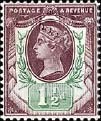 FindYourStampsValue: Great Britain (United Kingdom): Queen Victoria Jubilee Issue - Three Half Pence