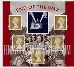 FindYourStampsValue: Great Britain (United Kingdom): St. Paul's Cathedral, Souvenir Sheet of 6 Stamps