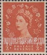 FindYourStampsValue: Great Britain (United Kingdom): Queen Elizabeth, booklet stamp